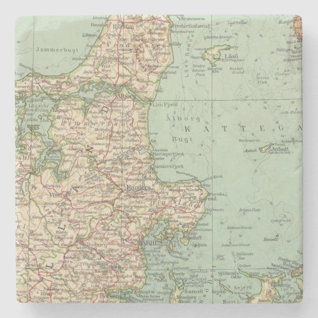 65 Danmark, island Stenunderlägg (Framsidan)