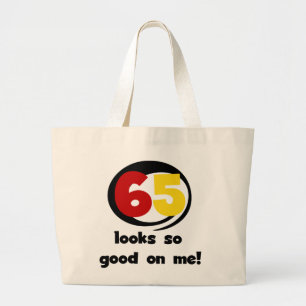 65 Det ser så Bra ut på T-shirts och presenter Jumbo Tygkasse
