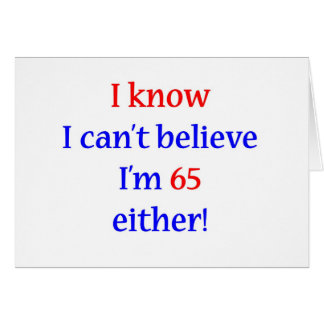 65 endera hälsningskort