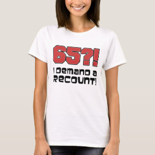 65? Jag begär en omräkning! Tröja