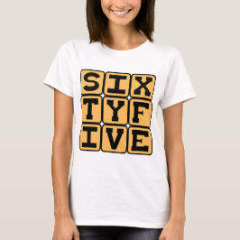 65, nummer 65, Pension T-shirt