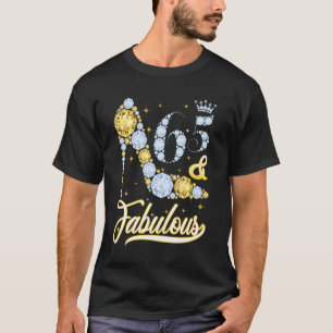 65 och Högklackar vid 65en Krona Lycklig T Shirt
