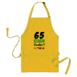 65 och stilla Cookin Förkläde