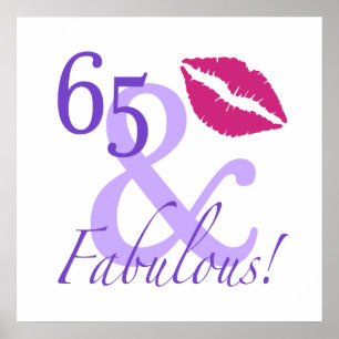65 och svett poster