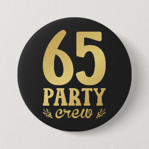 65 Party-besättningens 65e, födelsedagsrunda Knapp