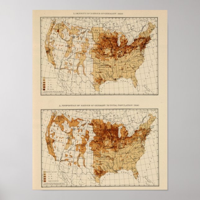 65 Tysklanda 1900 Poster (Framsidan)