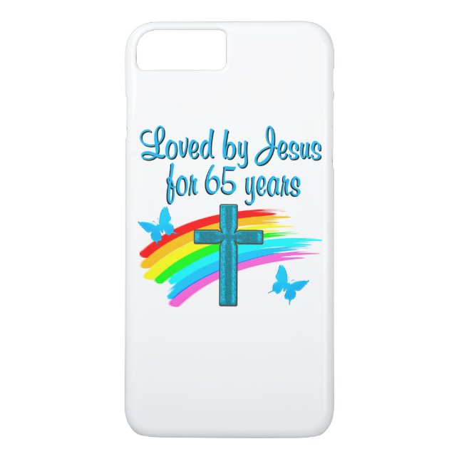 65 YR GAMLA BLESSING Case-Mate iPhone SKAL (Baksida)