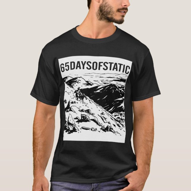65daysofstatic t shirt (Framsida)