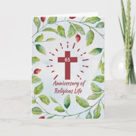 65e Årsdag för Religiösa Life till Nun Kor Kort