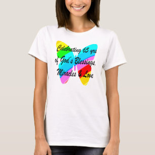 65E BIRTHDARIN, UTTRYCKLIG UTFORMNING TEE SHIRT