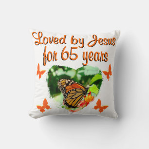 65E BIRTHDAY BUTTERFLY KUDDE