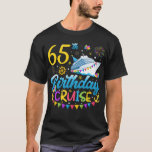 65e Birthday Cruise B Day Party Manar T Shirt<br><div class="desc">65e Birthday Cruise B-Day Party Funny design Gift Tee Manar T-shirt Classic Collection.</div>