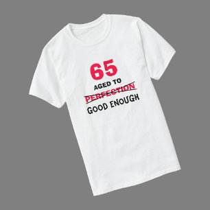 65e Birthday Gift Ideas för manar T Shirt