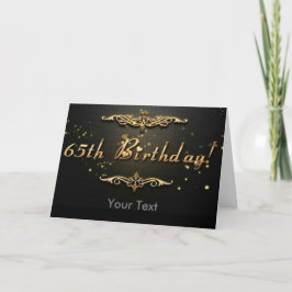 65e Birthday! Kort