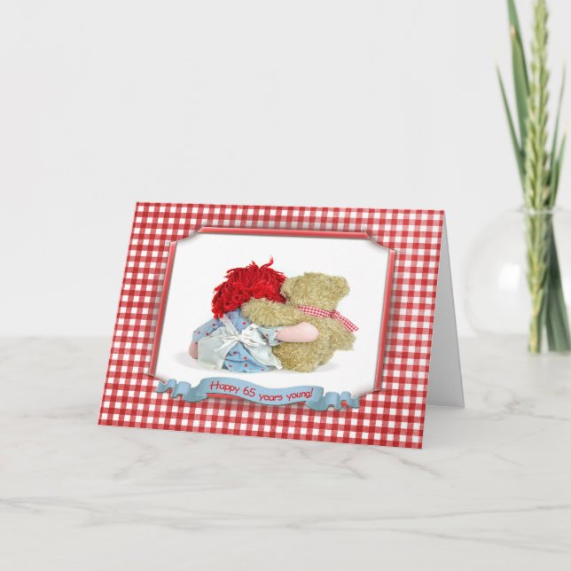 65e Birthday Kort (Framsida)
