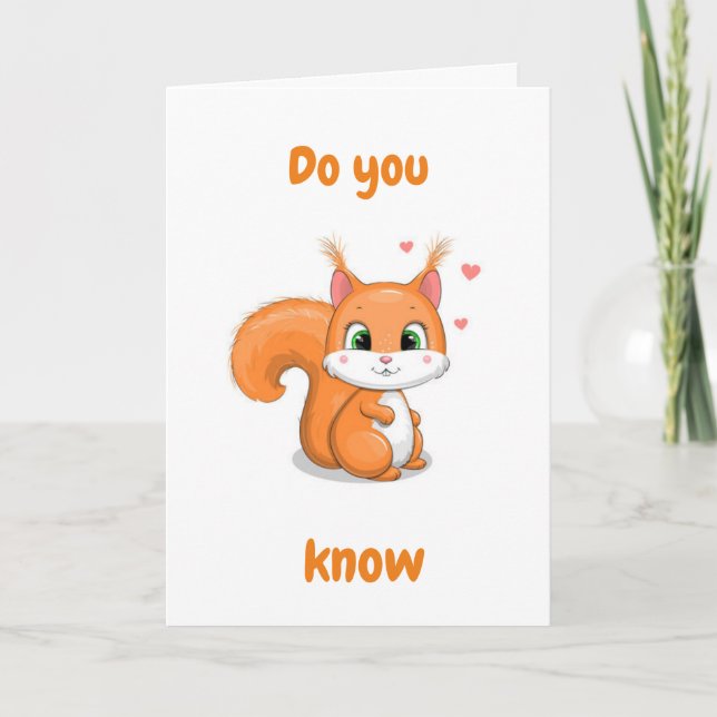 ***65e BIRTHDAY**** VI TÄNKA ATT DET ÄR NÖT!!!!!!! Kort (Framsida)