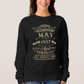 65e Födelsedag för förklaringarna födda i maj 1957 T Shirt