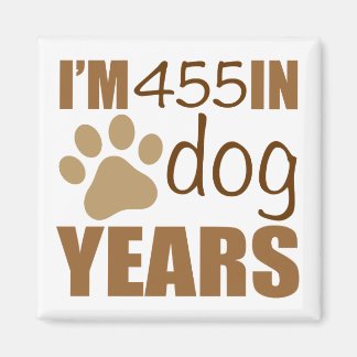 65e Födelsedagsår Hund Magnet