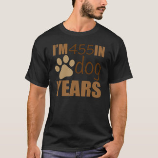 65e Födelsedagsår Hund T-shirt