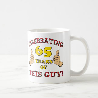65e födelsedagsgåva till honom kaffemugg