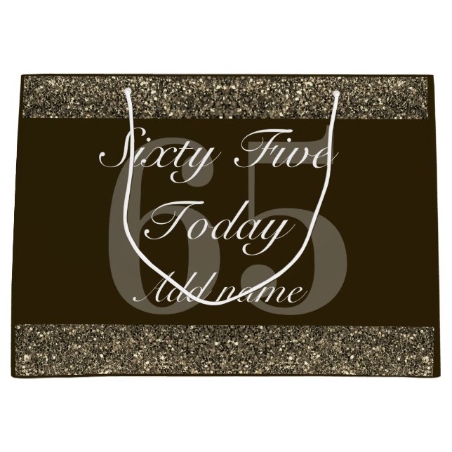 65e för speciell födelsedagspresent för personlig (Framsidan)