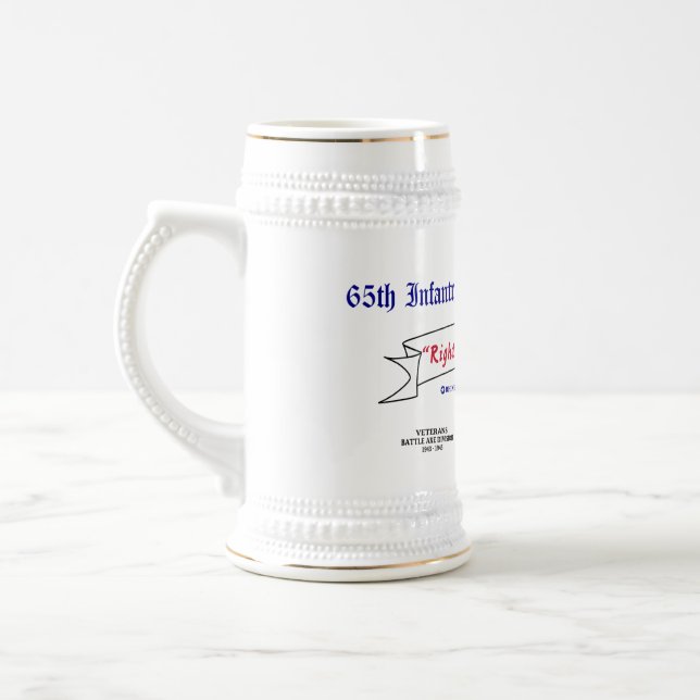 65e Infantry Division Association Beer Stein Sejdel (Vänster)
