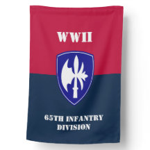 65e Infantry Weathersecure Personlig House Flagga
