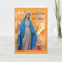 65e Jubileum för katolska nun, Mary