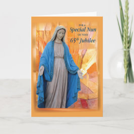 65e Jubileum för katolska nun, Mary Kort