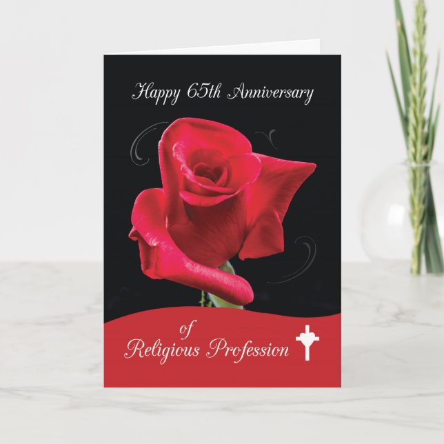 65eårsdag av det religiösa yrket, nunna Cong Kort (Framsida)