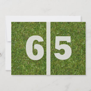 65egårdfödelsedagsfest!  Anpassadeinbjudan Inbjudningar
