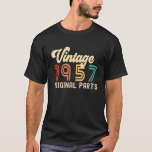 65en Originaldelar, 65 års Vintage, födelsedag T Shirt