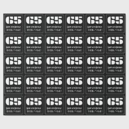 65ens födelsedag: Art Deco Inspired Titta "65" & N Presentpapper