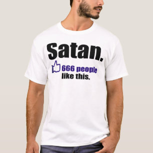 666 folk gillar Satan Tröja
