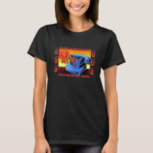 666 Nummer på Beast Djävulen Satanic gotiic Occul T Shirt