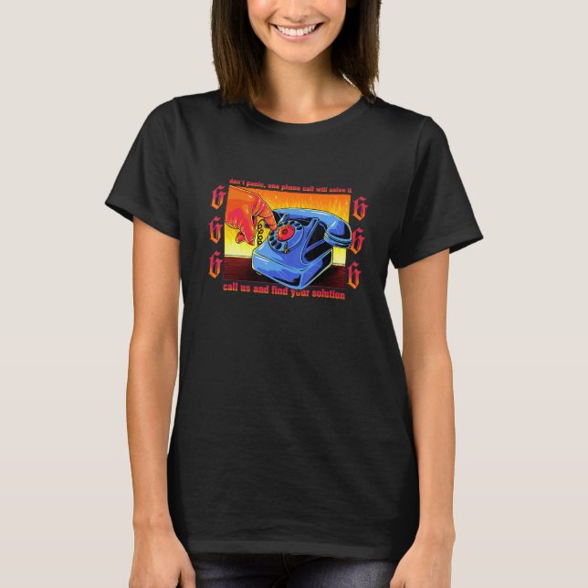 666 Nummer på Beast Djävulen Satanic gotiic Occul T Shirt (Framsida)