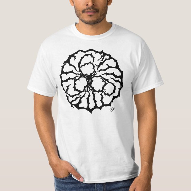 666 subliminal t-shirt (Framsida)
