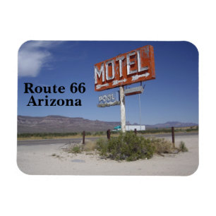 66 Amerikanska Main Street Magnet