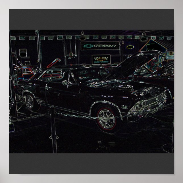 66 Chevelle ss Poster (Framsidan)
