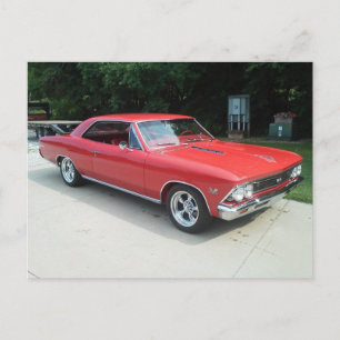 66' Chevy Chevelle Vykort