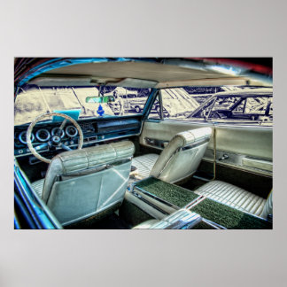 "66 Dodge Charger Insida Poster