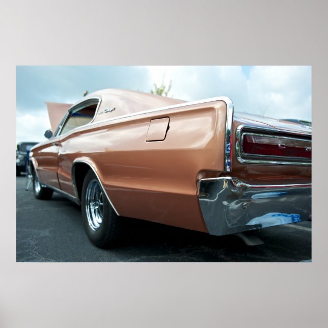 "66 Dodge Charger Poster (Framsidan)