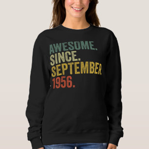 66:e födelsedagen Fantastisk sedan september 1956 T Shirt