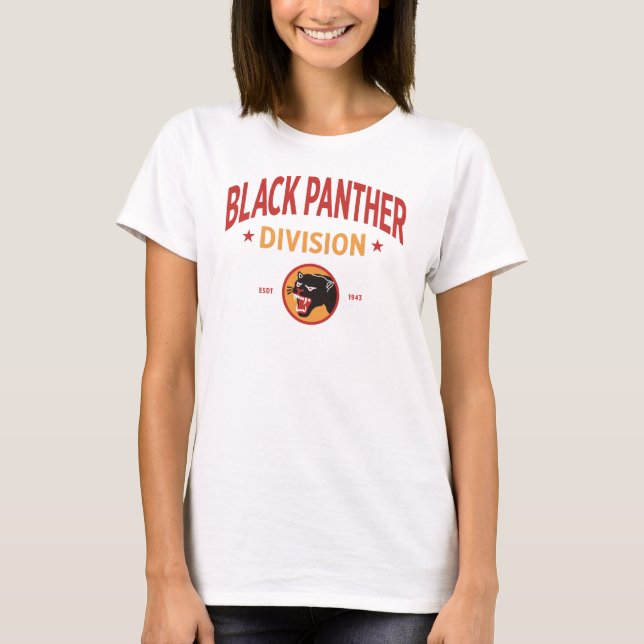 66:e infanteriavdelningen "Black Panther" Kvinnor T Shirt (Framsida)
