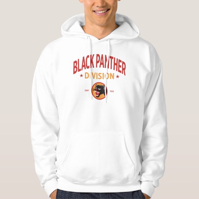 66:e Infantry "Black Panther" Division Hoodie (Framsida)