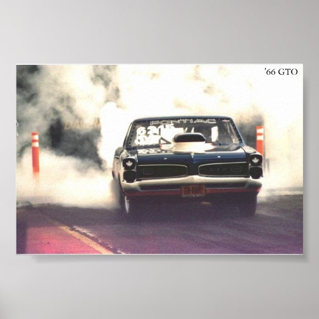 "66 GTO POSTER (Framsidan)
