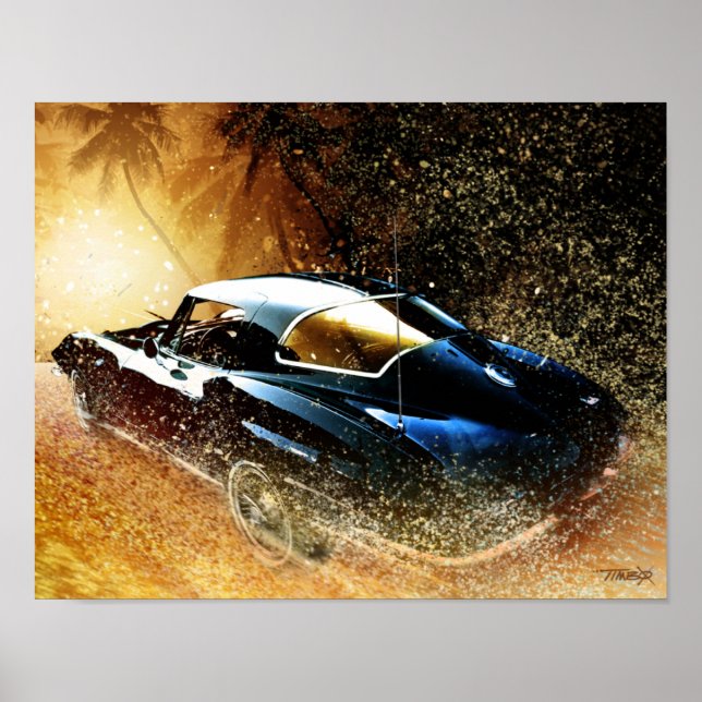 "66 Korvettmålning Poster (Framsidan)