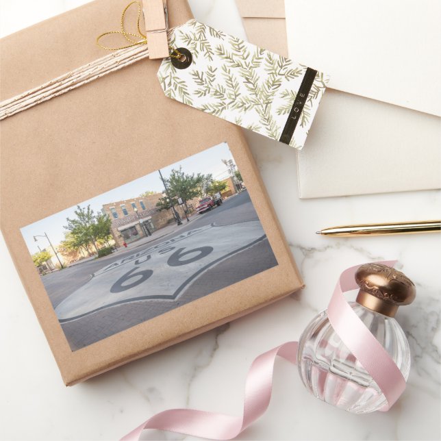 66 Winslow Arizona Rektangulärt Klistermärke (Gifting)