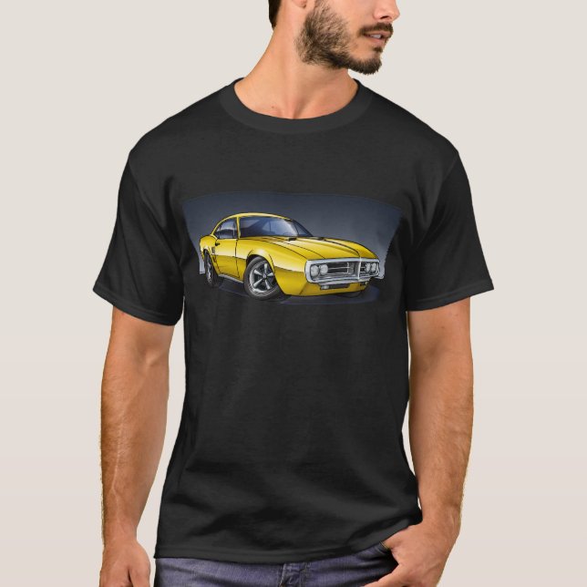67_68_Firebird_Gult T-shirt (Framsida)