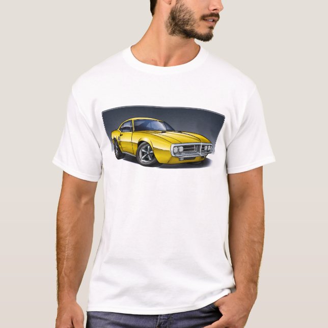 67_68_Firebird_Gult T-shirt (Framsida)